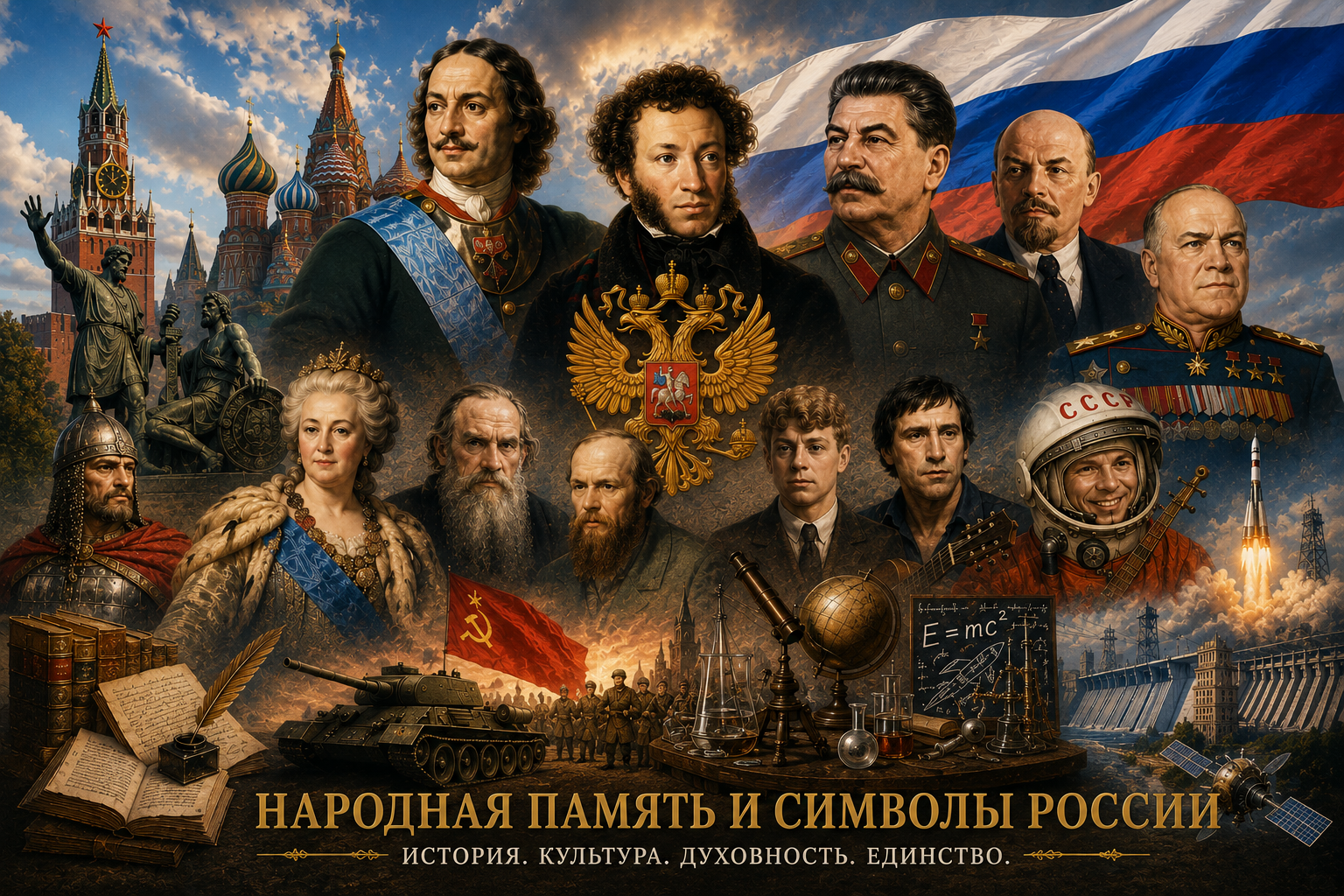 Народная память и символы России